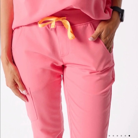 Figs Pants - Figs Zamora joggers pink small